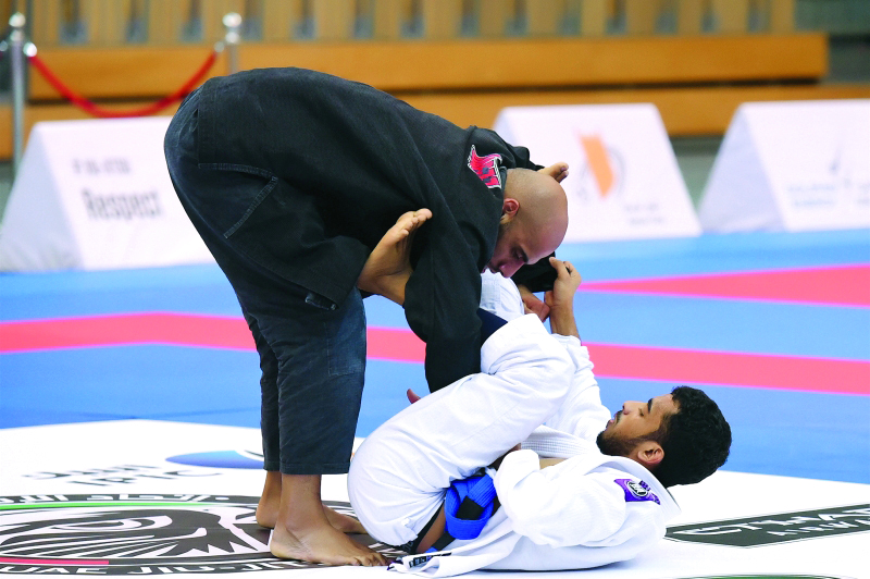 "■ الجوجيتسو ضمن منافسات البطولة | البيان"