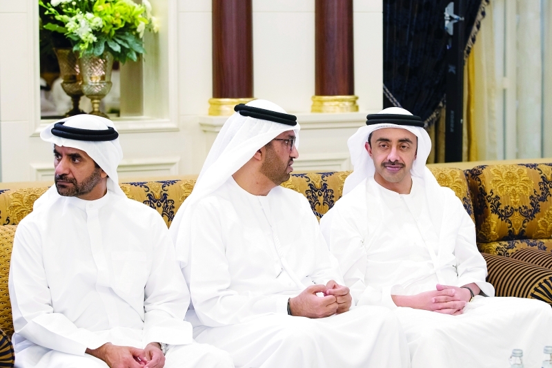 "عبدالله بن زايد وسلطان الجابر"