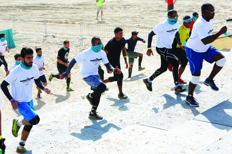 "■ مشاركة مكثفة في سباقات التحدي"