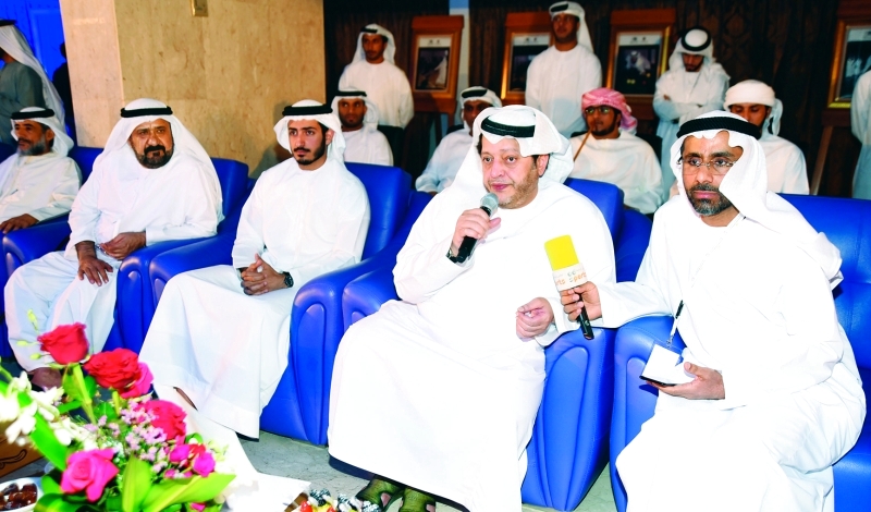 "■ سعيد بن طحنون يعلن افتتاح البطولة  |  البيان"