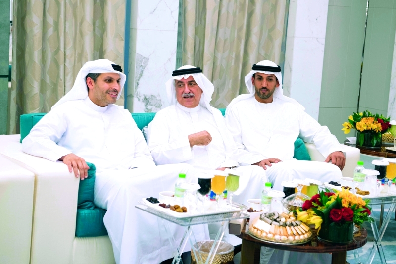 "■ خلدون المبارك ومحمد المزروعي"