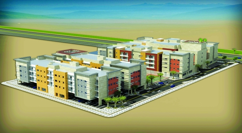 "■ نموذج من سكن الموظفين | البيان"