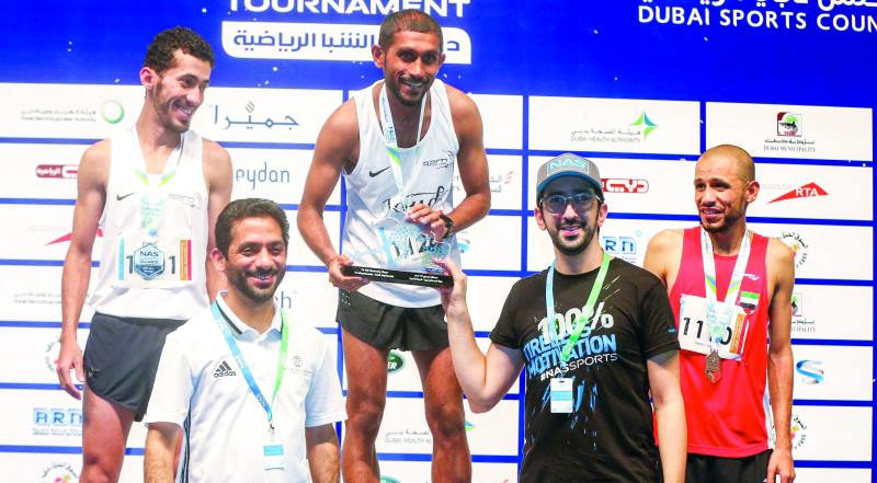 "■ المرزوقي والبناي يتوجان أبطال سباق فئة المواطنين"