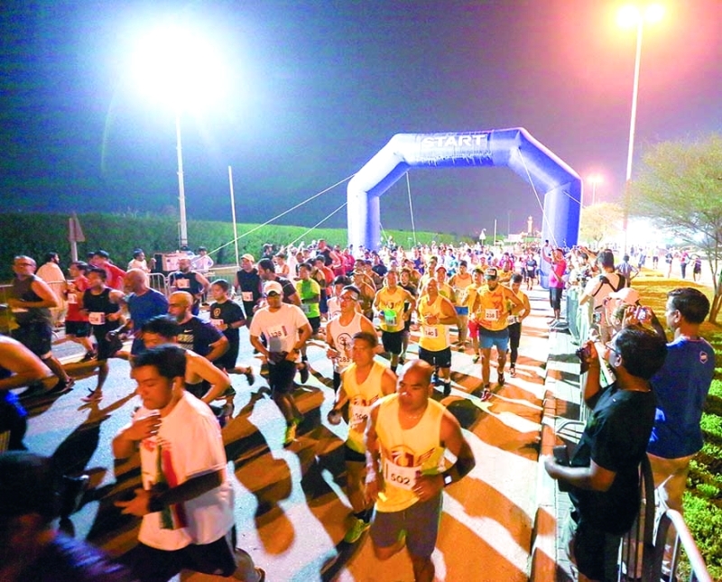 "■ أجواء مميزة في بطولة الجري"