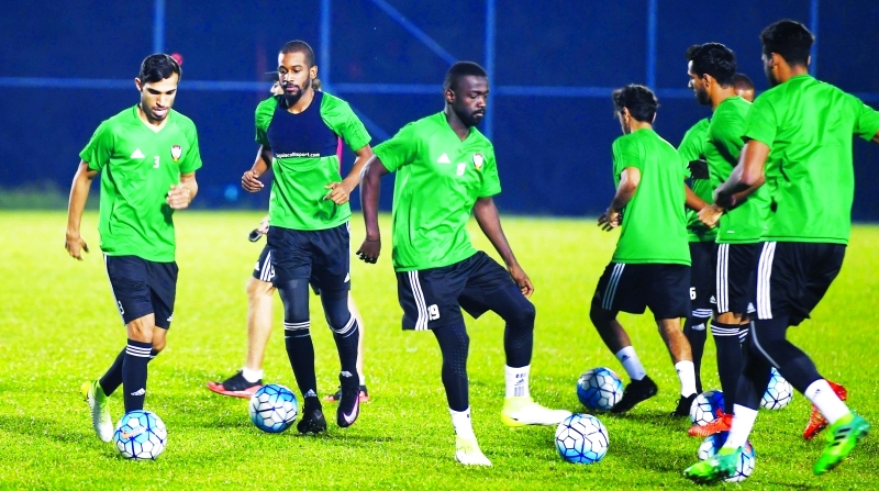 "روح معنوية عالية في مران الأبيض"