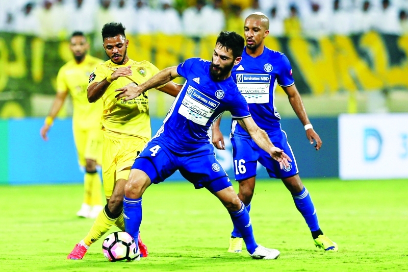 "■ من مباراة النصر والوصل | ارشيفية"