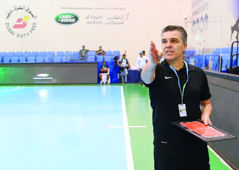 "■ ماركوس من أفضل المدربين في دورة ند الشبا"