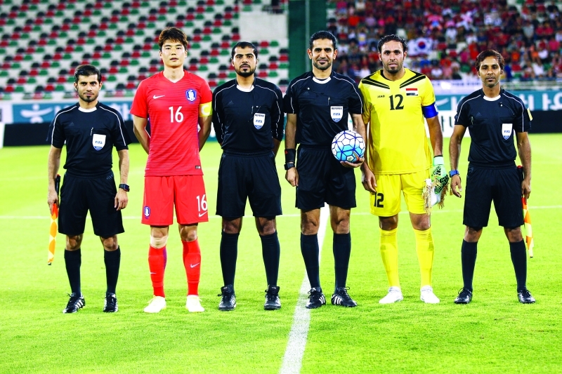 "■ يعقوب الحمادي أدار لقاء العراق وكوريا الجنوبية بامتياز | البيان"
