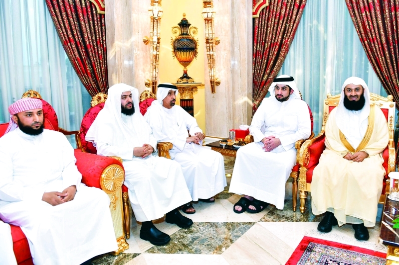 "■ أحمد بن محمد وحمد الشيباني والضيوف"