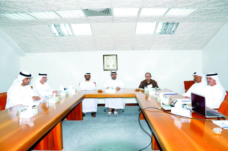 "■ من اجتماع مجلس إدارة نادي الوحدة | البيان"