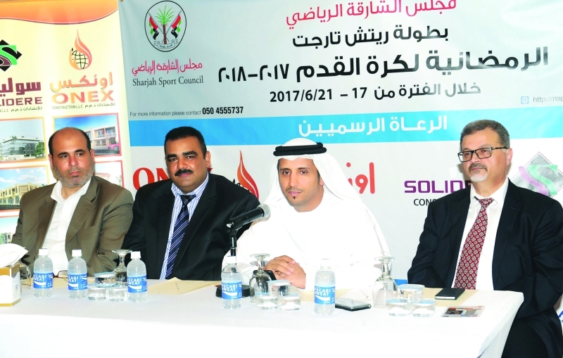 "■ خلال المؤتمر الصحافي للإعلان عن البطولة | البيان"