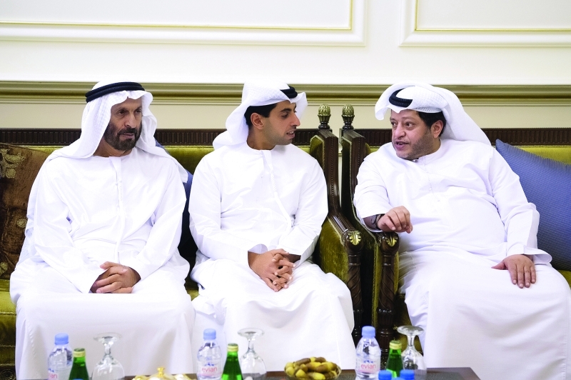 "خالد بن زايد وسعيد بن طحنون"