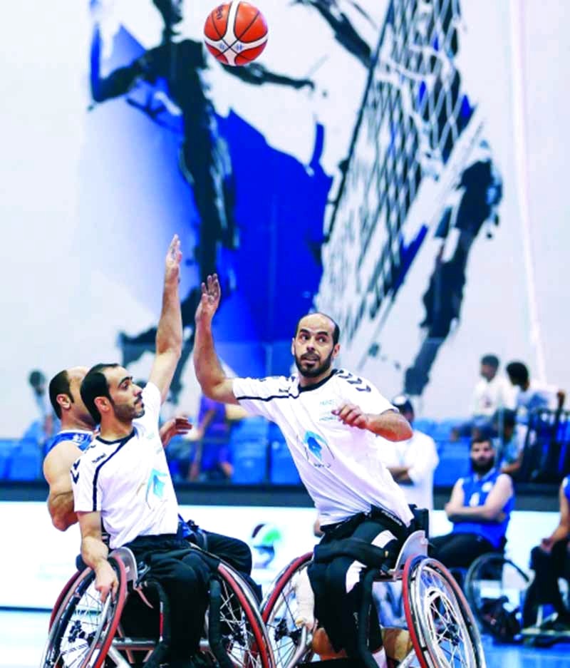 "■ الياسي خلال المباراة | البيان"