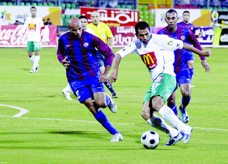"■ من لقاء الفريقين | ارشيفية"