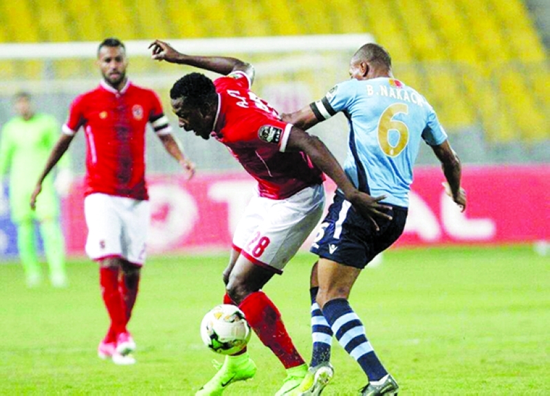 "■ من لقاء الذهاب بين الوداد المغربي والأهلي المصري | البيان"