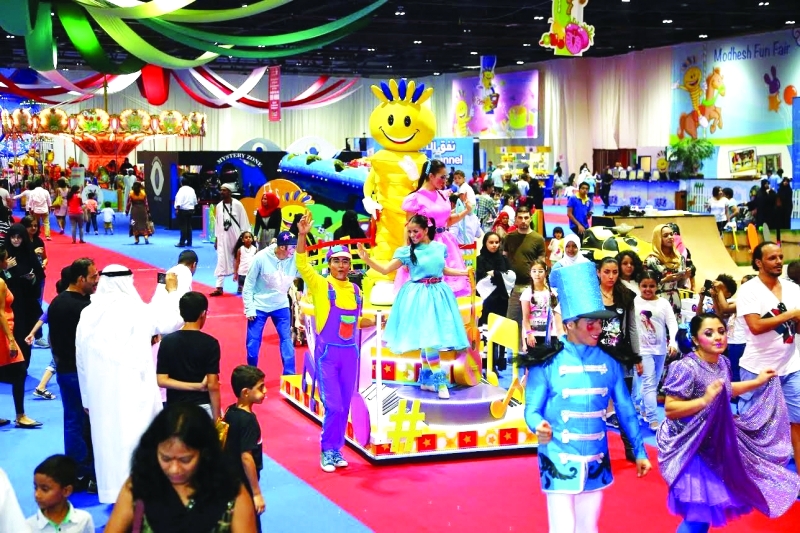 "فعاليات مدهش تستقطب الزوار في العيد  ــ  البيان"
