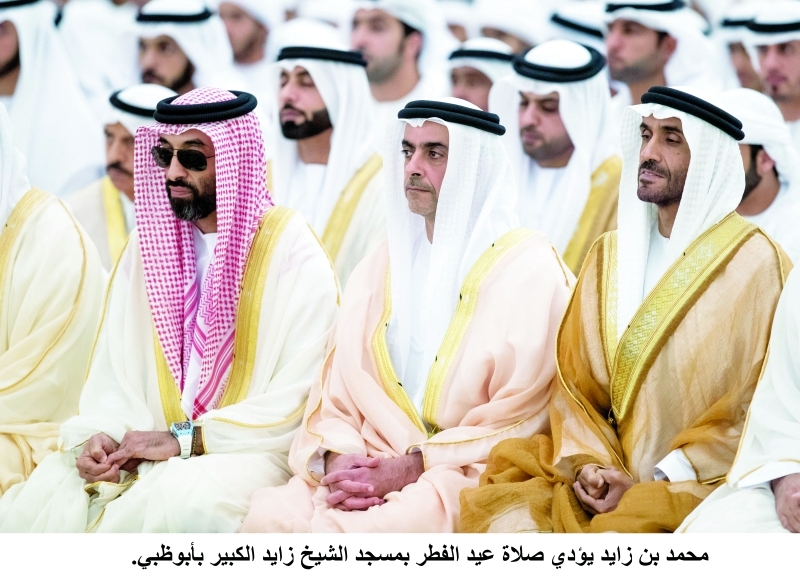 "■ نهيان وسيف وطحنون بن زايد"