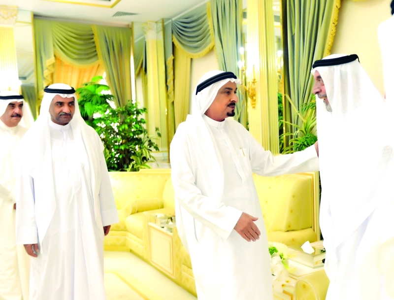"خليفة مستقبلاً حميد النعيمي وحمد الشرقي وسعود المعلا"