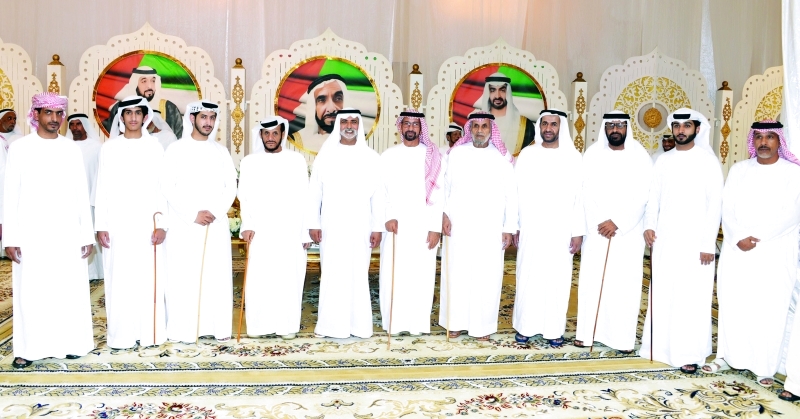 "نهيان بن مبارك خلال الحفل | وام"