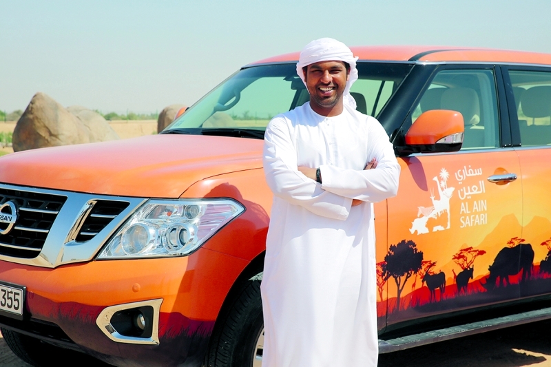 "ناصر الظاهري مرشد سياحي طموح | من المصدر"