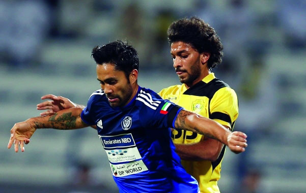 "■ خمينيز خلال مشاركة سابقة مع النصر | البيان"