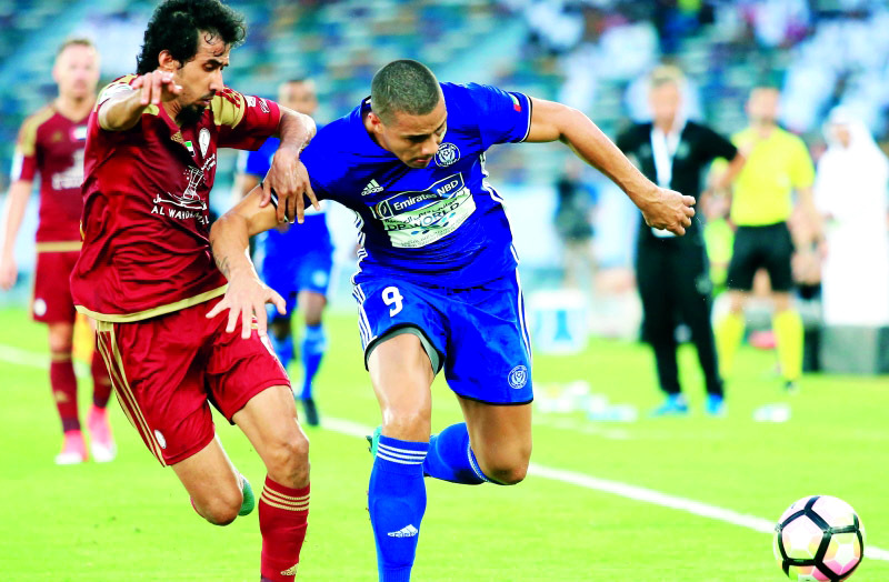 "■ من لقاء نهائي كأس رئيس الدولة بين الوحدة والنصر | البيان"