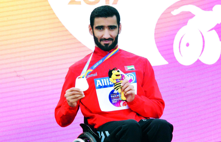 "■ محمد القايد يأمل في تحقيق الميدالية الثالثة | البيان"