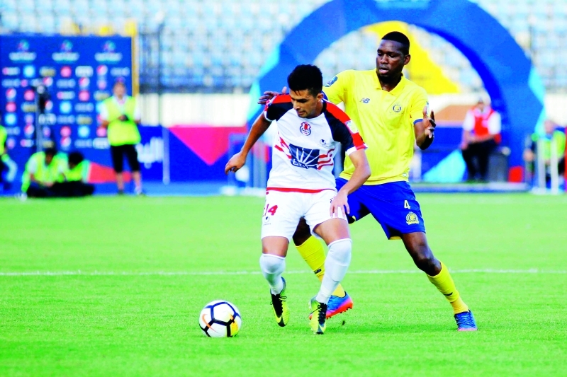 "■ من لقاء الفتح الرباطي والنصر السعودي | البيان"