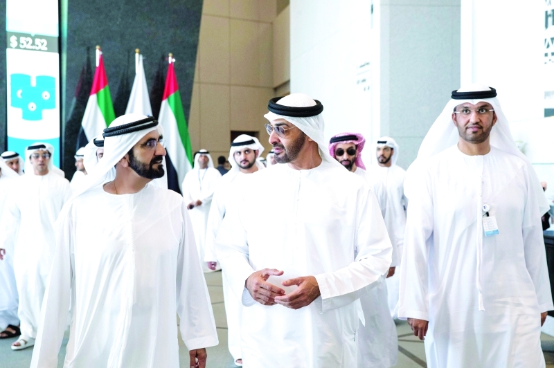 "■ محمد بن راشد ومحمد بن زايد ومكتوم بن محمد وطحنون ومنصور بن زايد وسلطان الجابر"