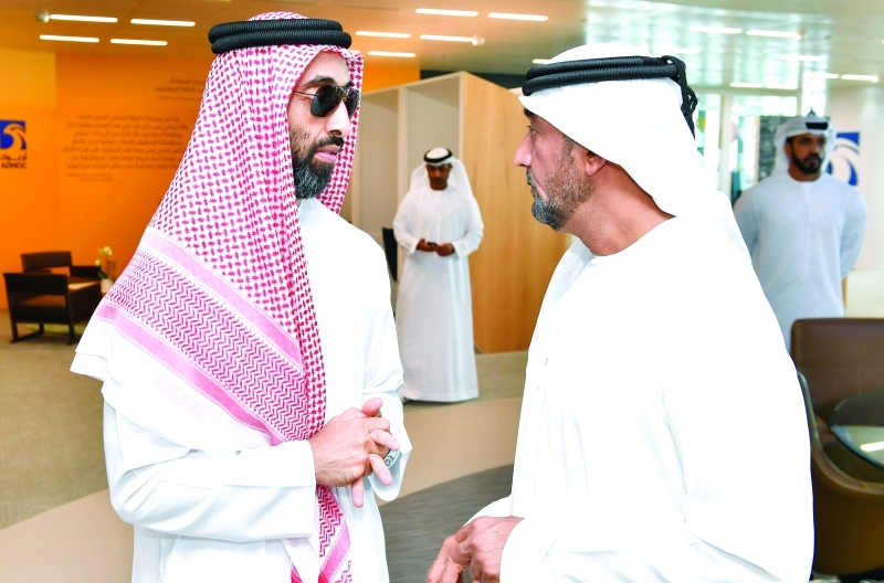 "■ طحنون بن زايد وأحمد بن سعيد"