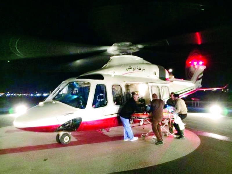 845 طلعة نفذها جناح جو شرطة أبوظبي خلال 6 شهور