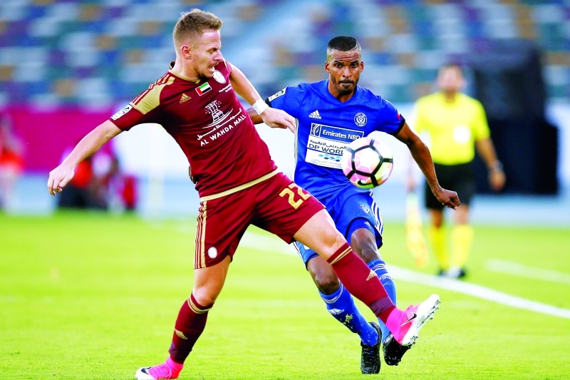"■ من نهائي الكأس الموسم الماضي بين الوحدة والنصر | البيان"