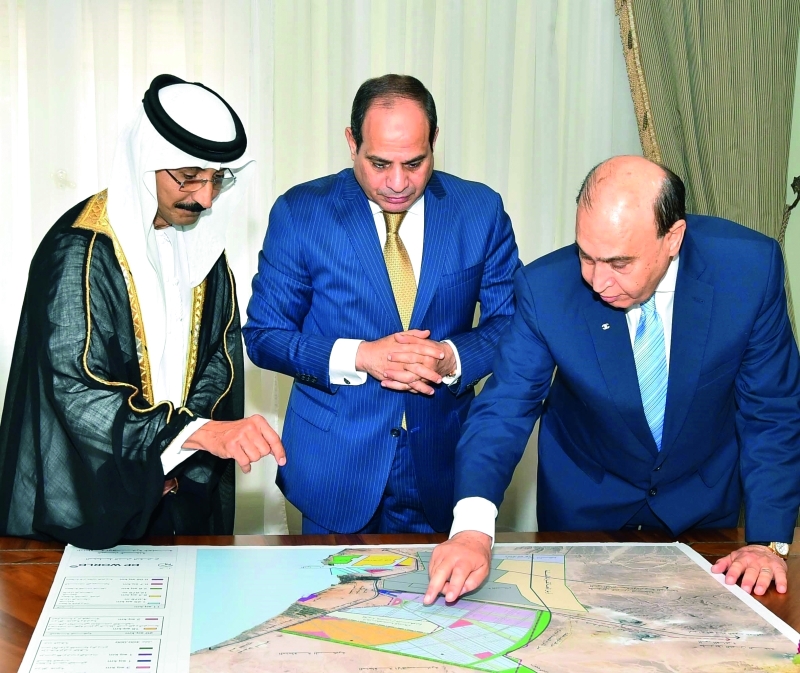 إطلاق شركة تنمية بين موانئ دبي العالمية وقناة السويس