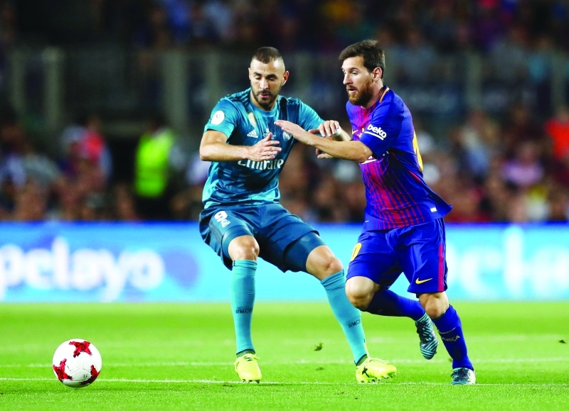 "■ برشلونة يحلم بـ«ريمونتادا» أمام الريال على ملعب بيرنابو الليلة | أف ب"