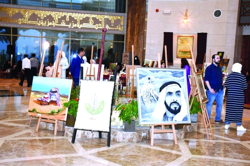 "Ⅶ  أعمال متنوعة تعكس مكانة المغفور له الشيخ زايد بن سلطان آل نهيان وغنى الموروث وتطور الدولة  |  من المصدر"