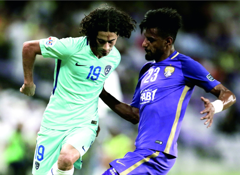 "من مباراة الذهاب بين العين والهلال | تصوير - سالم خميس"