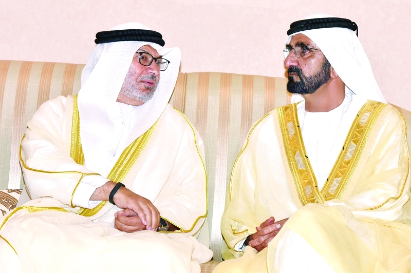 "وسموه متقبّلاً تهاني أنور قرقاش"