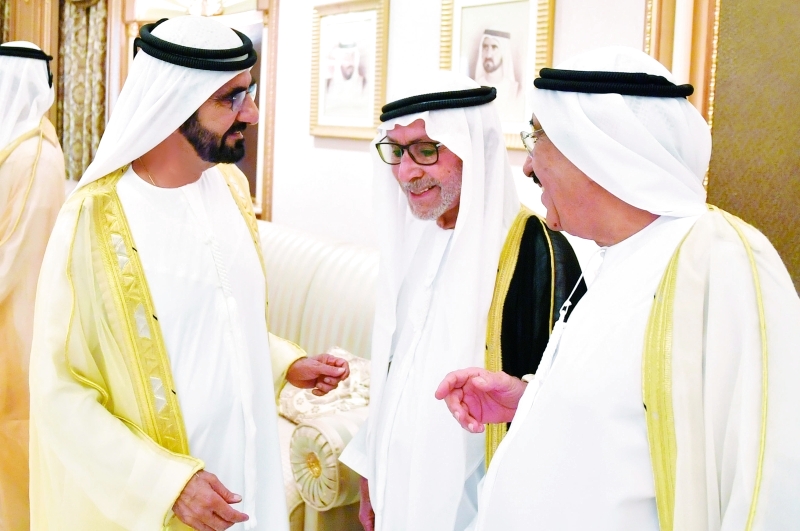 "محمد بن راشد في حديث مع محمد النابودة"