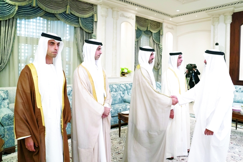 "سيف وحامد وعمر وخالد بن زايد"