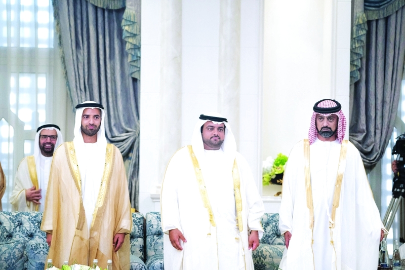 "عمار النعيمي ومحمد بن حمد ومحمد بن سعود"