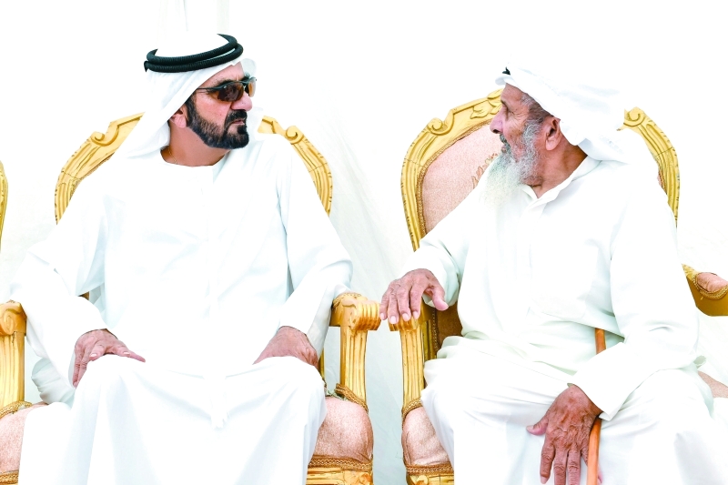 "■سموه خلال العزاء"