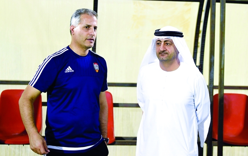 "إبراهيم النمر في التدريب الرئيسي | البيان"