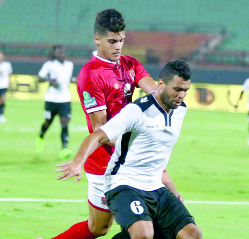 "Ⅶ جانب من لقاء الأهلي وطلائع الجيش | البيان"