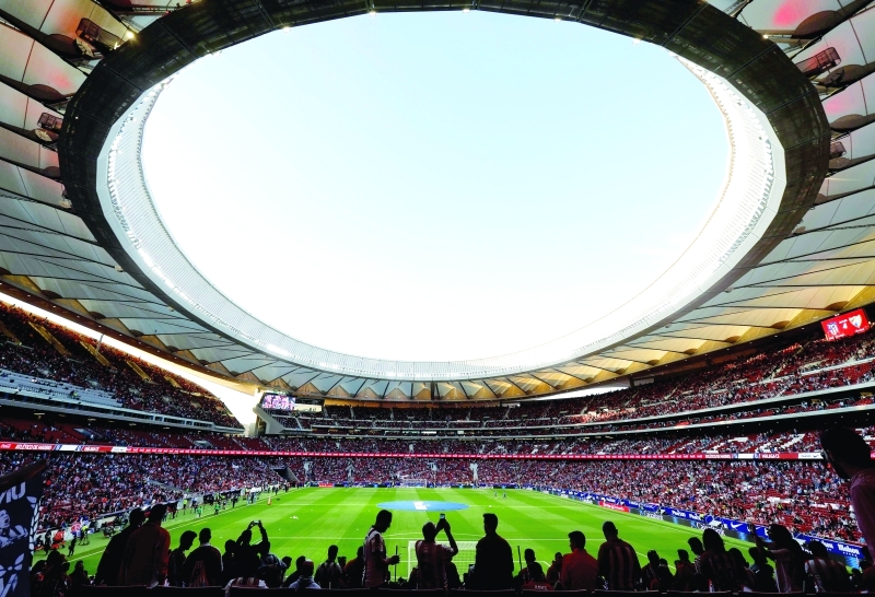 افتتاح «ملكي»  لملعب أتلتيكو مدريد