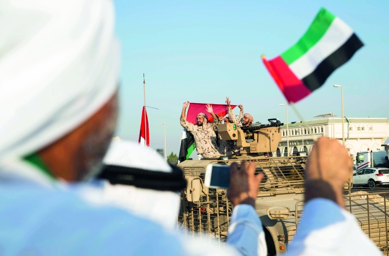 "احتفال بانتصارات التحالف العربي في اليمن | أرشيفية"