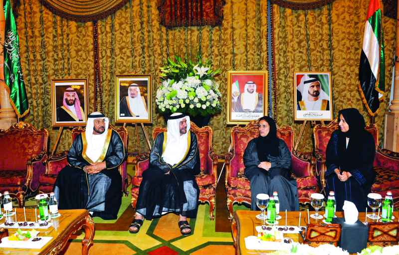 "Ⅶسرور بن محمد ولبنى القاسمي وميثاء الشامسي ومحمد بن بطي"