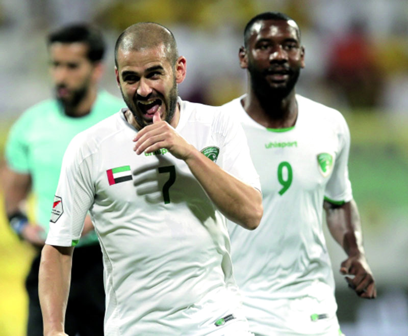 "الإمارات بدأ بالتسجيل في مرمى الوصل | البيان"
