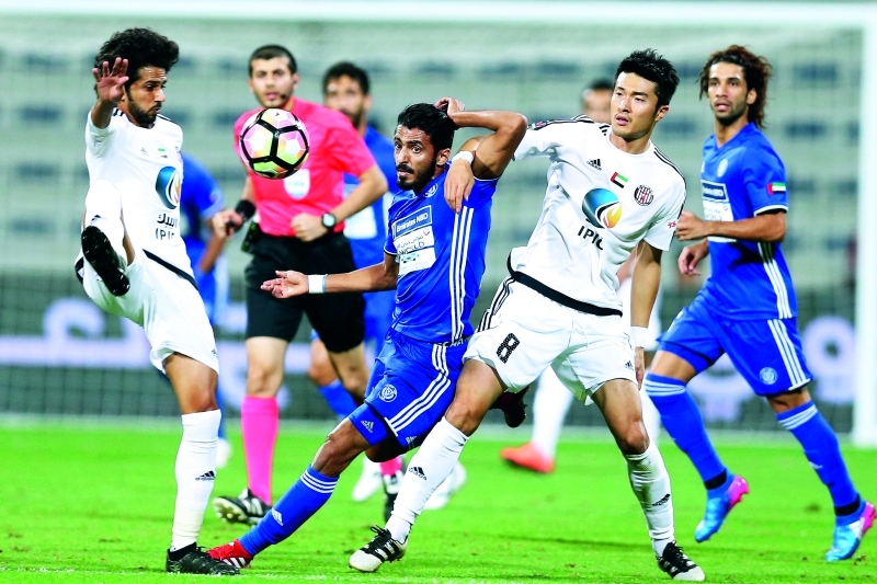 "من لقاء الجزيرة والنصر الموسم الماضي | البيان"