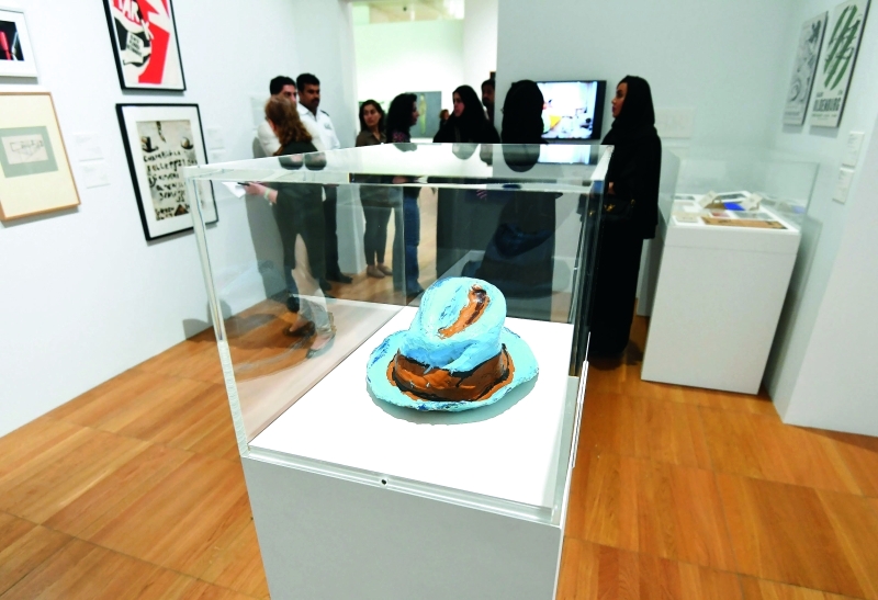"■ خلال جولة صحافية في المعرض | البيان"