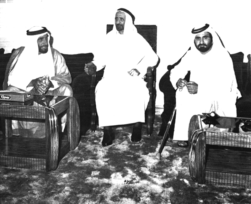 "المغفور لهما الشيخ زايد والشيخ راشد عملا بكل عزيمة وجهد على تشييد دولة الاتحاد"